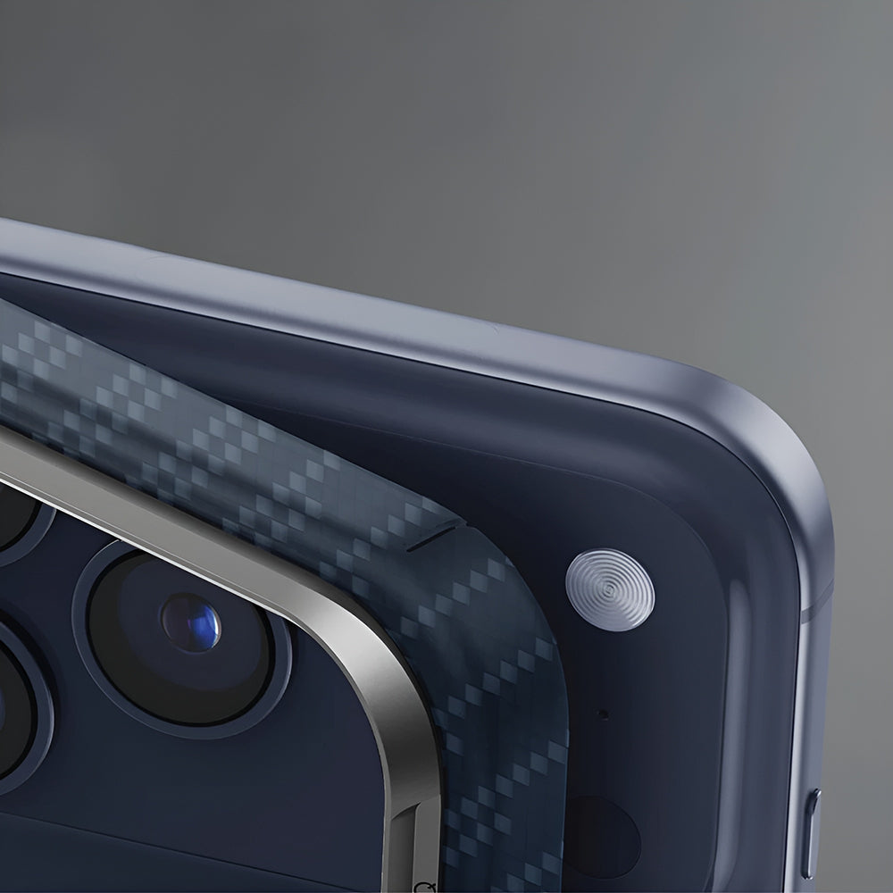 Калъф MagSafe за Apple iPhone 17 Pro Max, UNIQ, Keva MagClick, Тъмносин