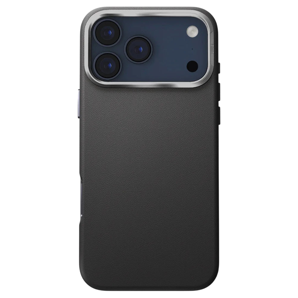 Калъф за Apple iPhone 17 Pro Max, UNIQ, Lyden Leatherette, Черен