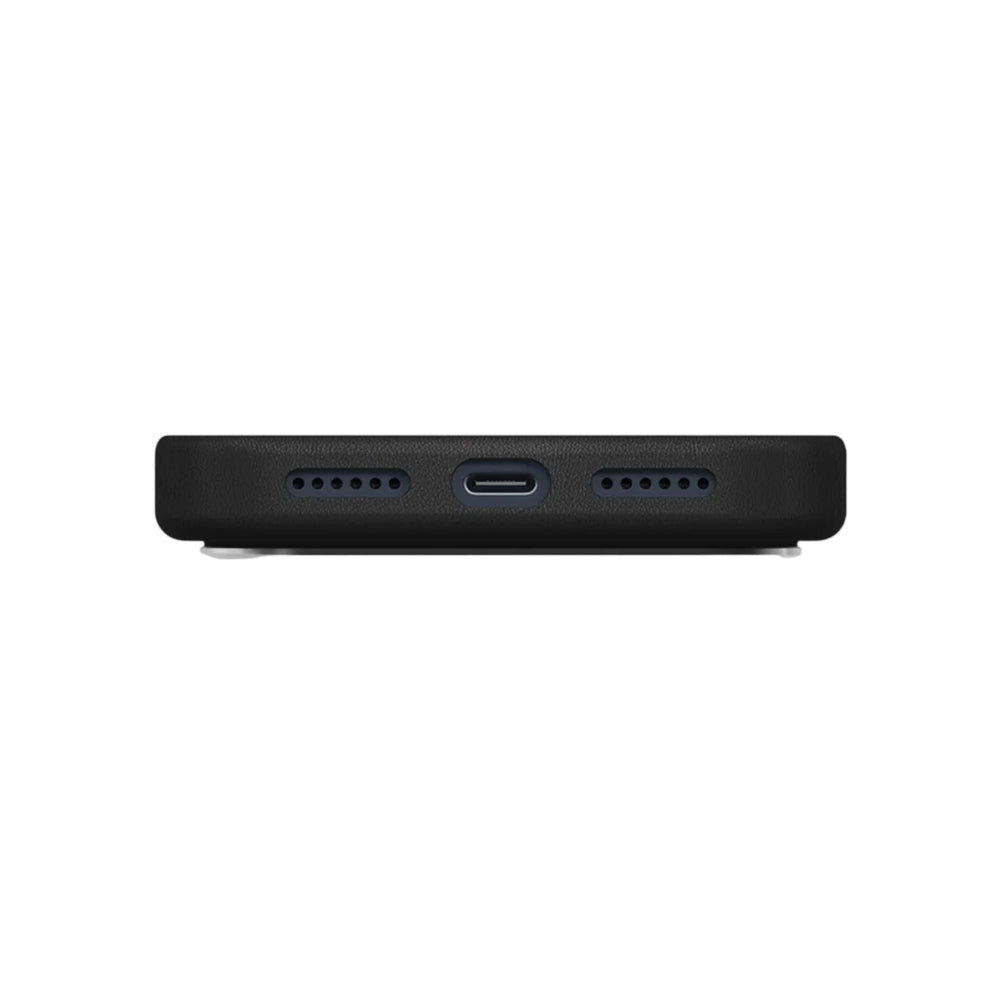 Калъф за Apple iPhone 17 Pro Max, UNIQ, Lyden Leatherette, Черен
