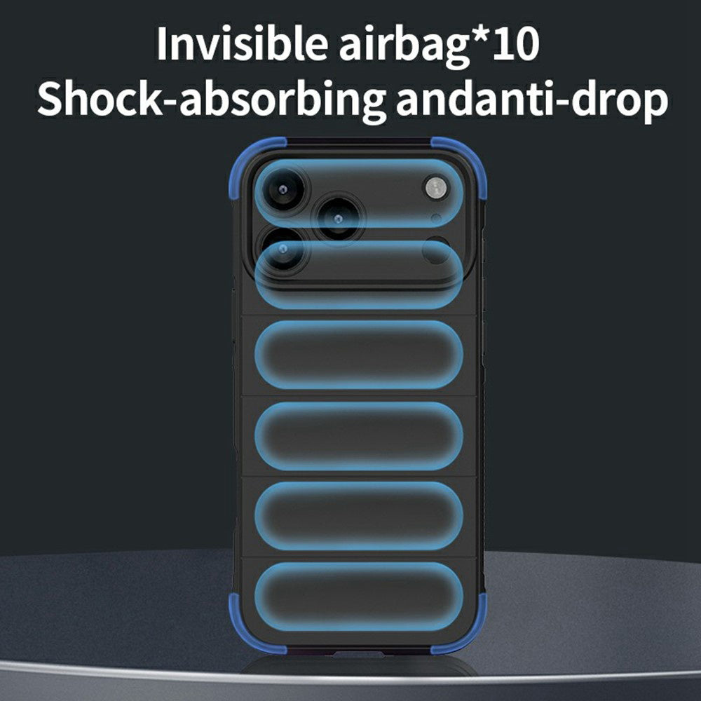 Калъф за Apple iPhone 17 Pro, Techsuit, Magic Shield, Червен