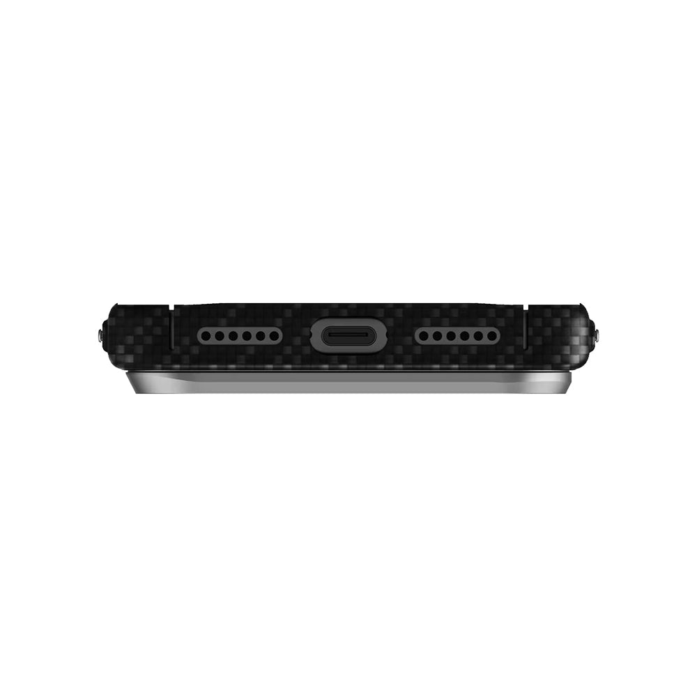 Калъф MagSafe за Apple iPhone 17 Pro, UNIQ, Keva MagClick, Тъмно сив