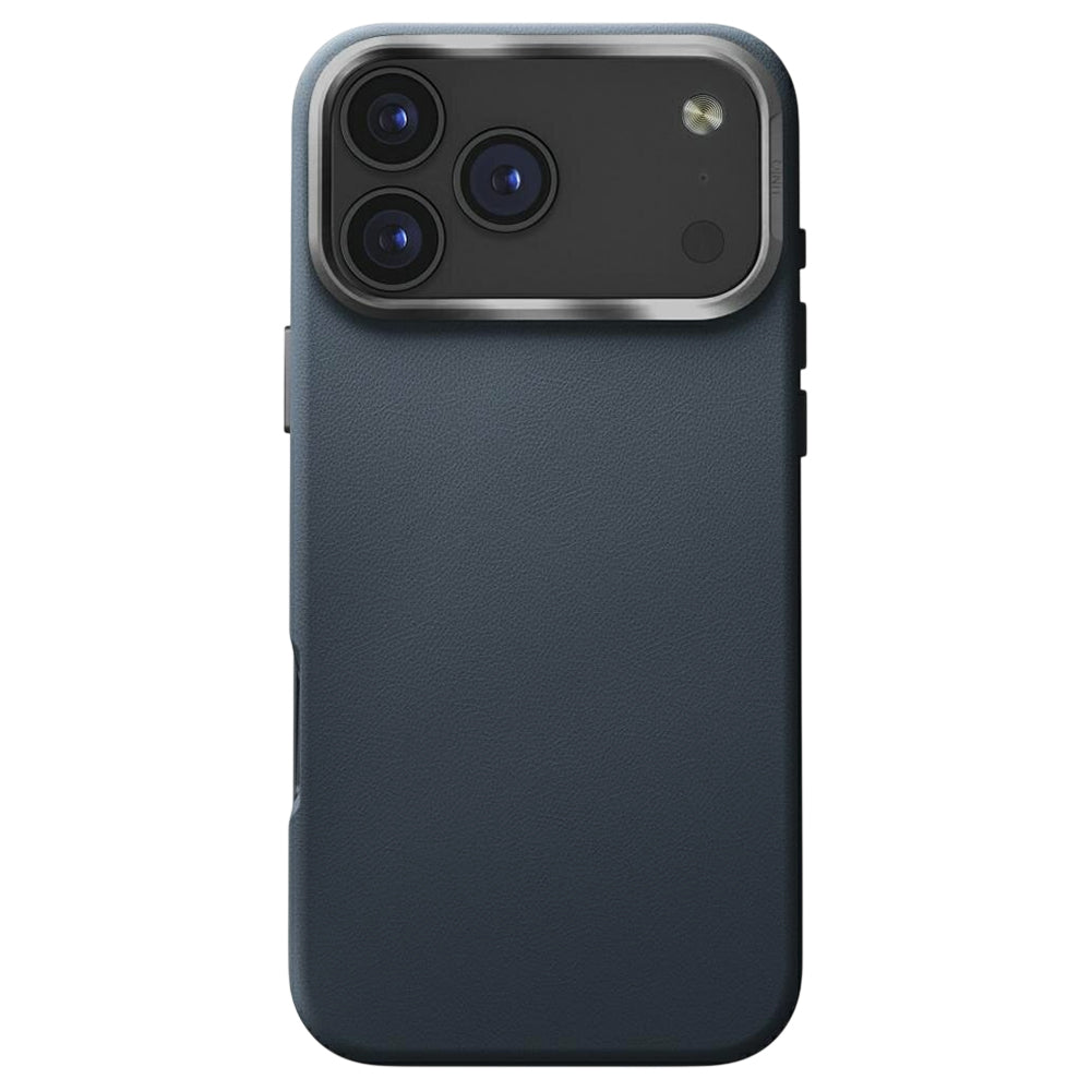 Калъф за Apple iPhone 17 Pro, UNIQ, Lyden Leatherette, Син