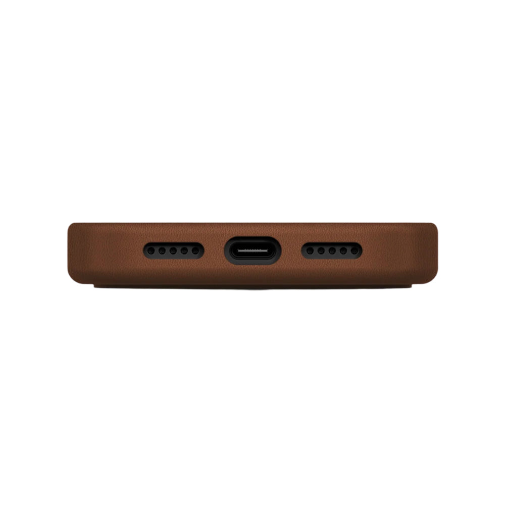 Калъф за Apple iPhone 17 Pro, UNIQ, Lyden Leatherette, Кафяв
