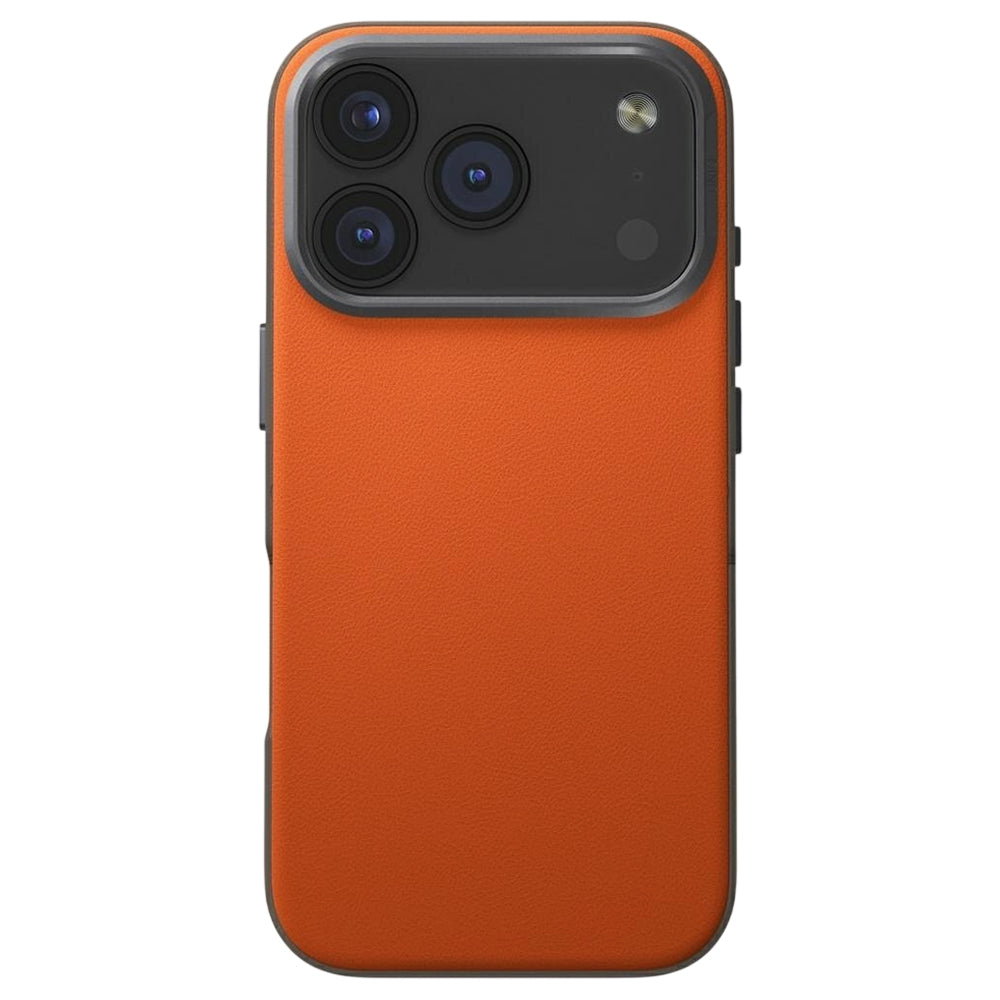 Калъф за Apple iPhone 17 Pro, UNIQ, Lyden Leatherette, Бежово Оранжев