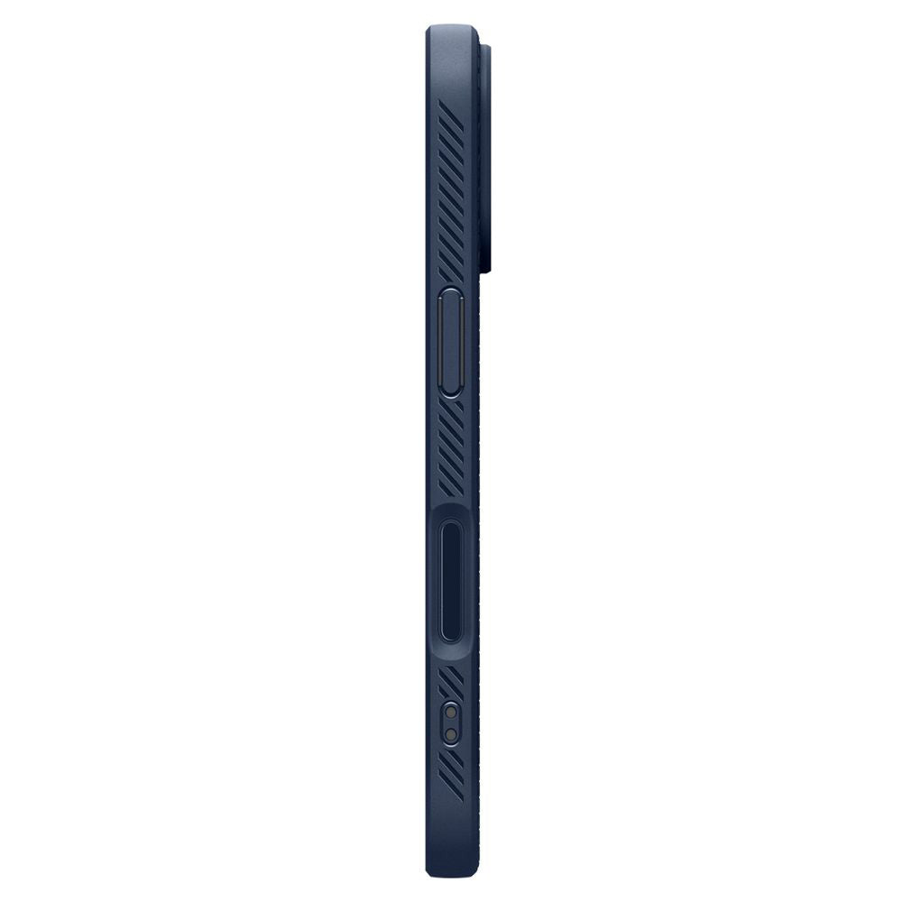 Калъф за Apple iPhone 17, Spigen, Liquid Air, Тъмносин ACS10370
