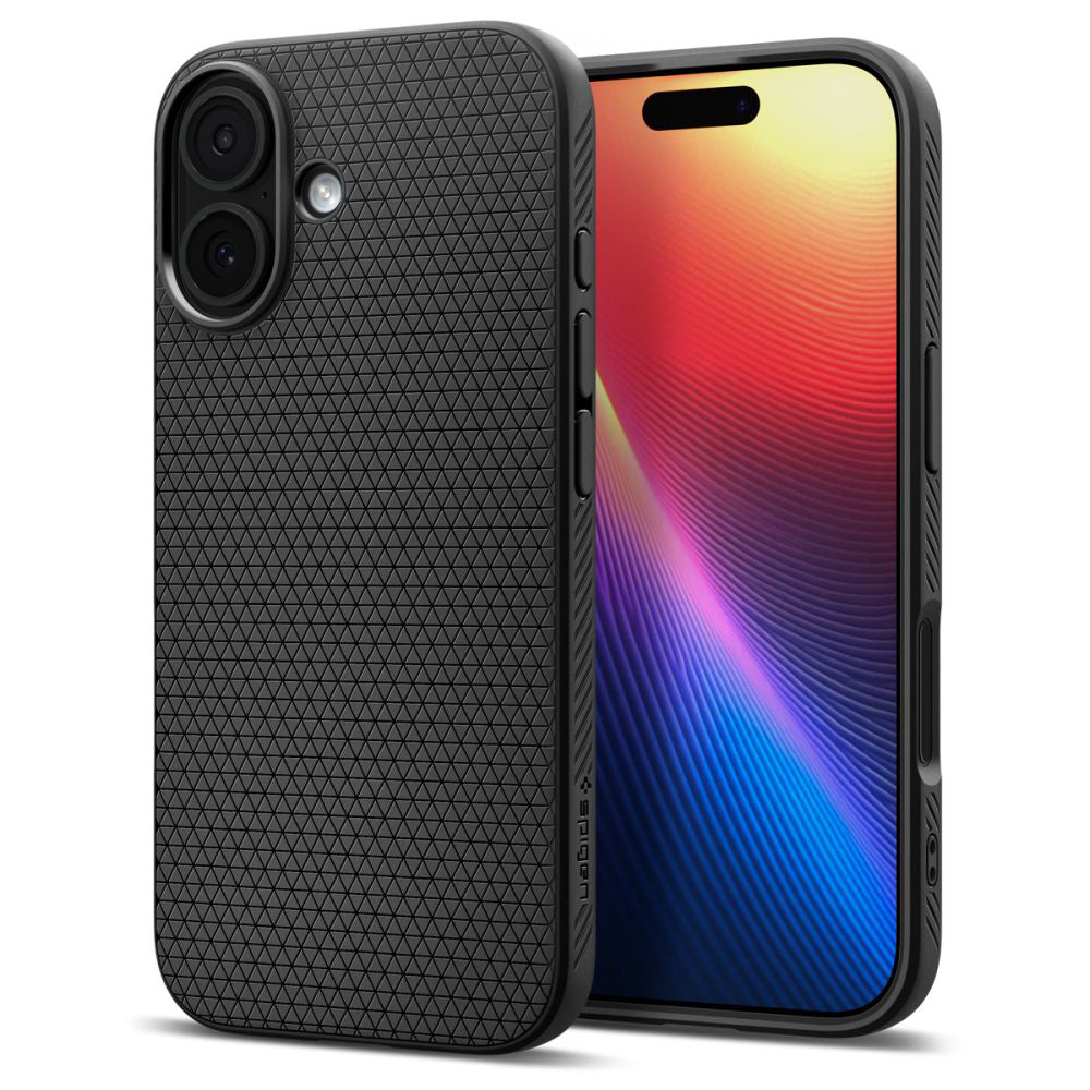 Калъф за Apple iPhone 17, Spigen, Liquid Air, Матово черен ACS10369