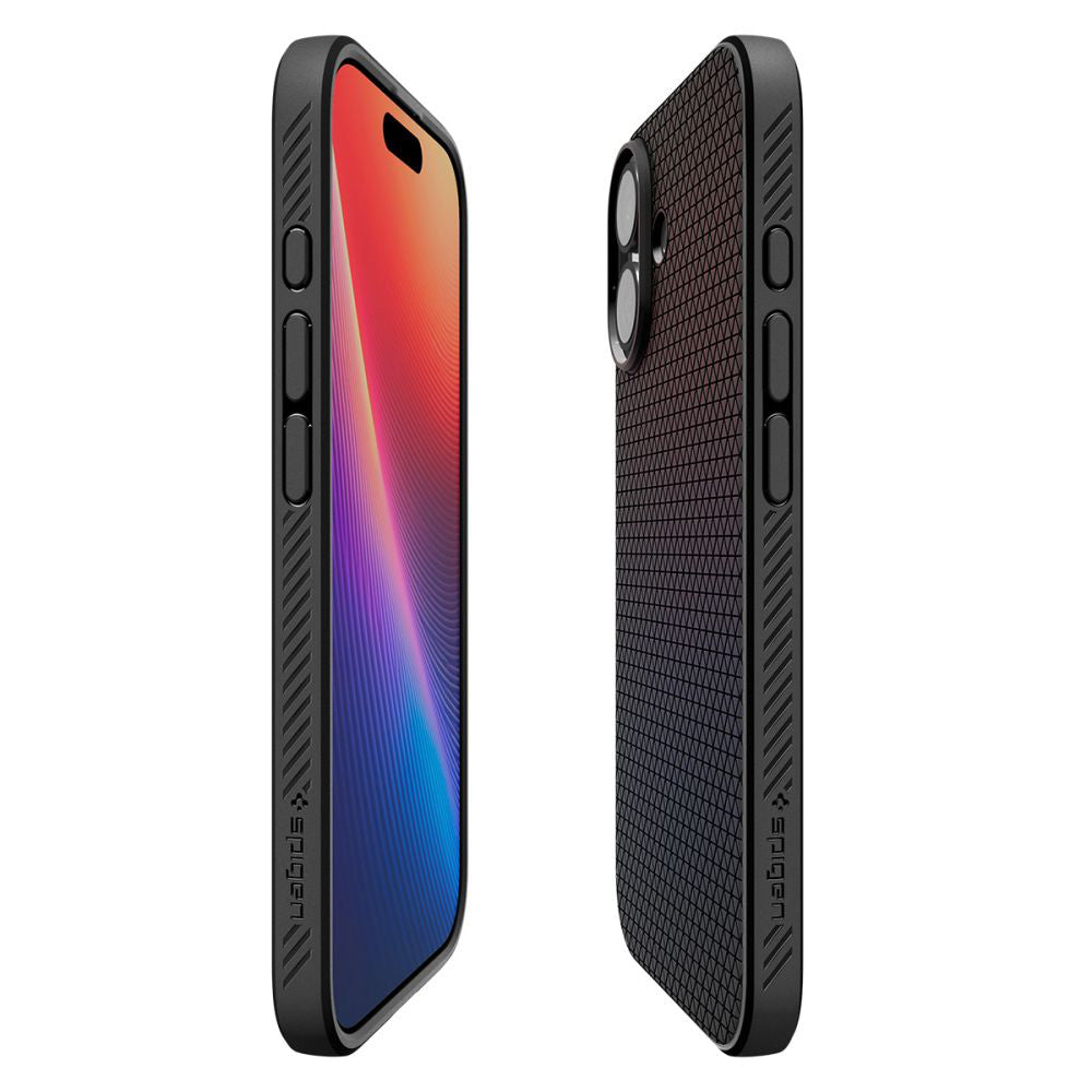 Калъф за Apple iPhone 17, Spigen, Liquid Air, Матово черен ACS10369
