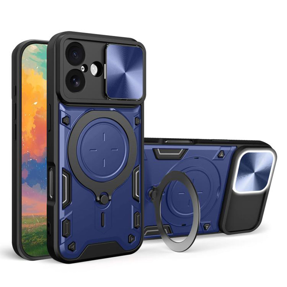 Калъф за Apple iPhone 17, Techsuit, CamGuard Pro, Син