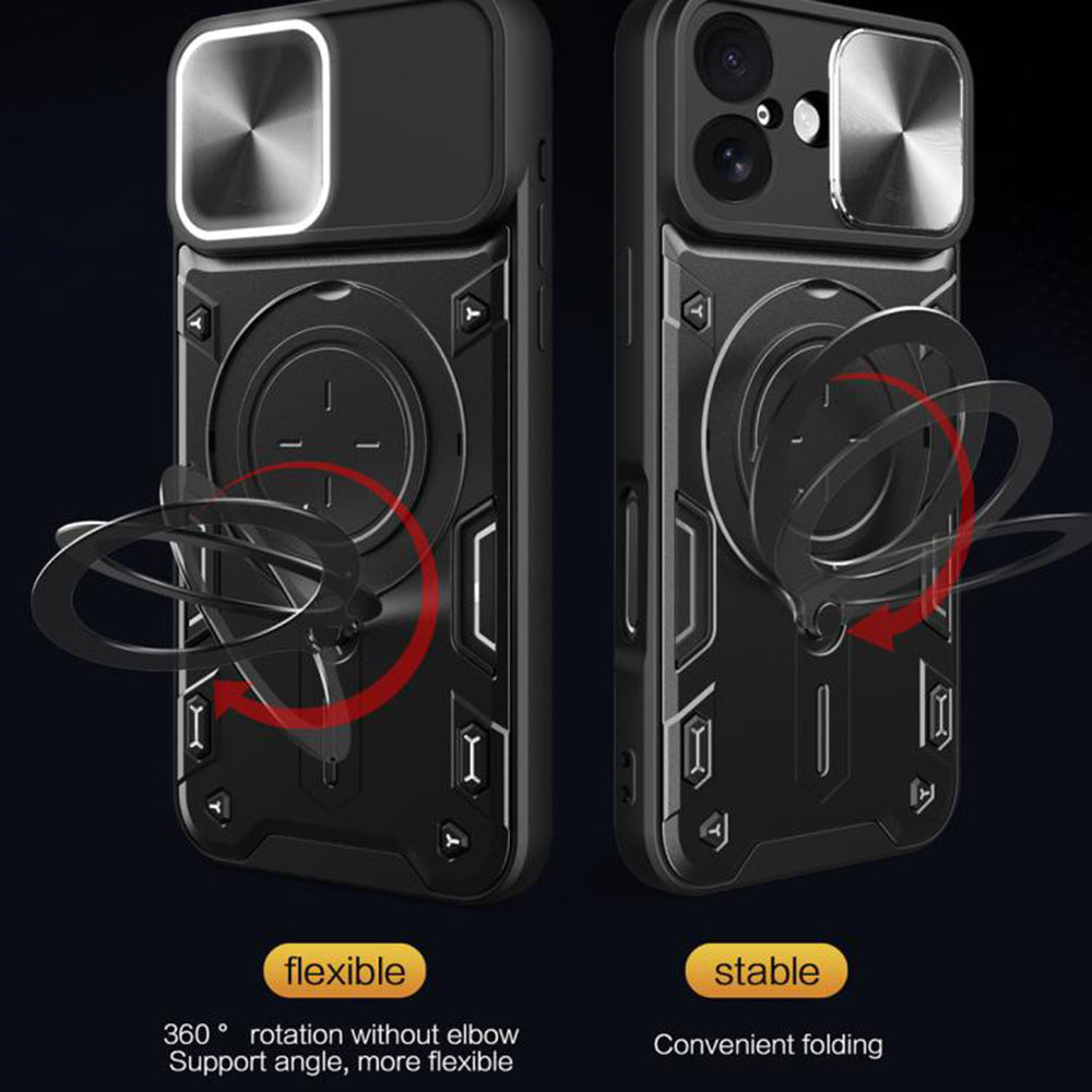 Калъф за Apple iPhone 17, Techsuit, CamGuard Pro, Лилав