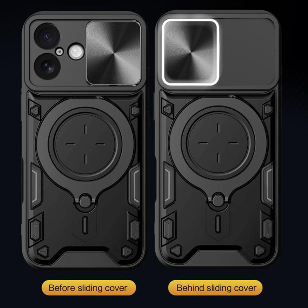 Калъф за Apple iPhone 17, Techsuit, CamGuard Pro, Лилав