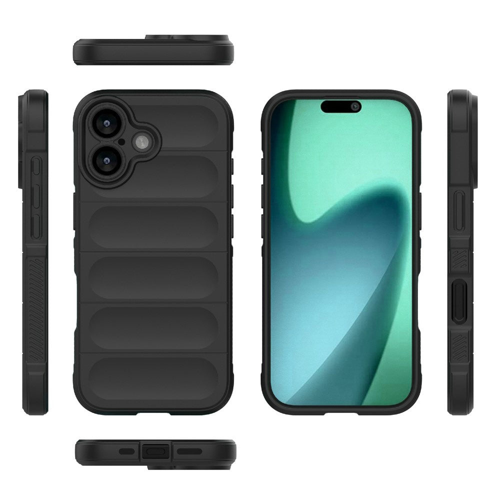 Калъф за Apple iPhone 17, Techsuit, Magic Shield, Черен