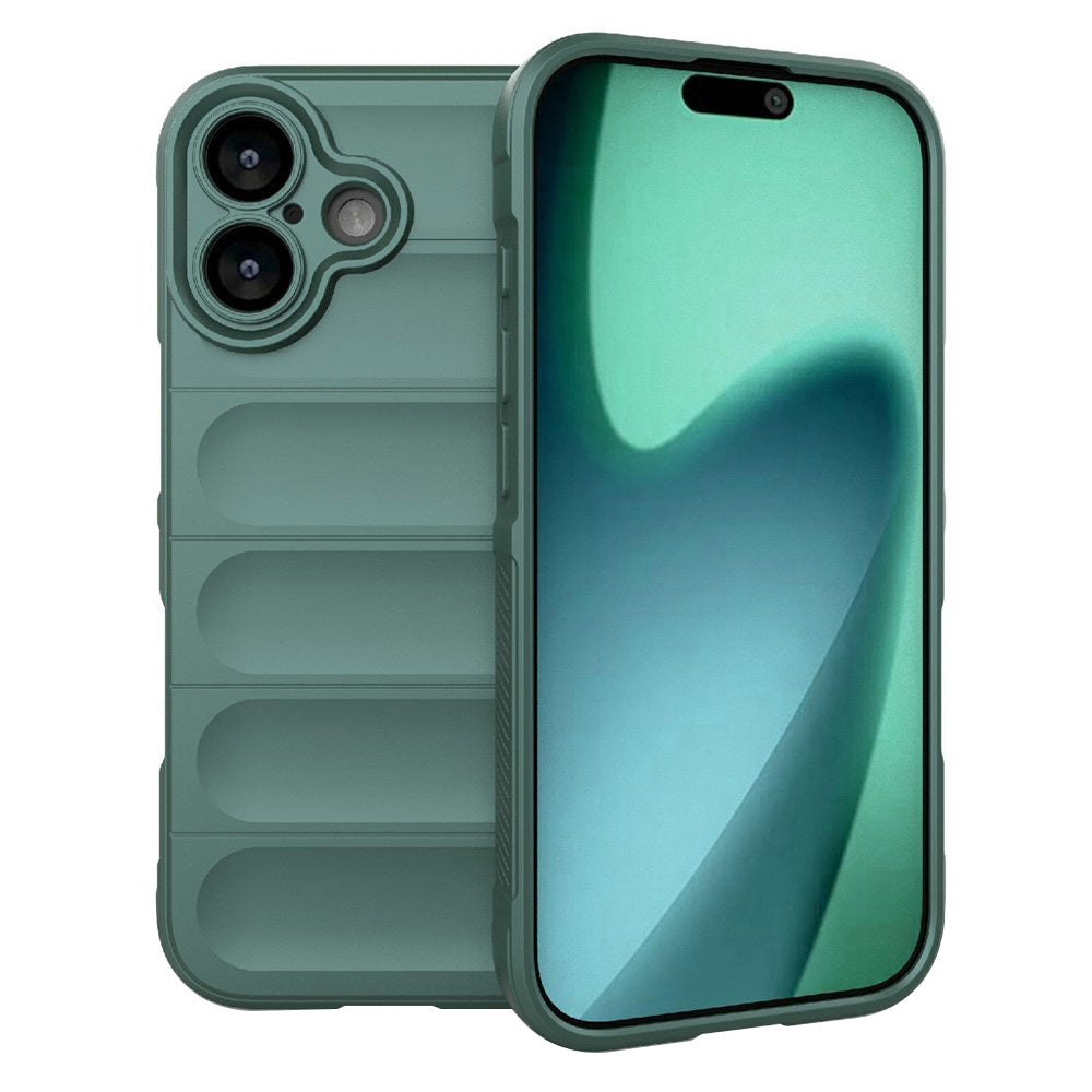 Калъф за Apple iPhone 17, Techsuit, Magic Shield, Зелен