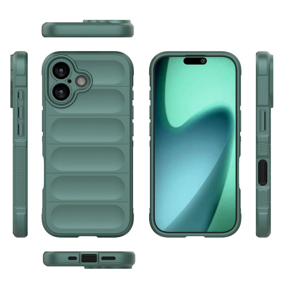 Калъф за Apple iPhone 17, Techsuit, Magic Shield, Зелен