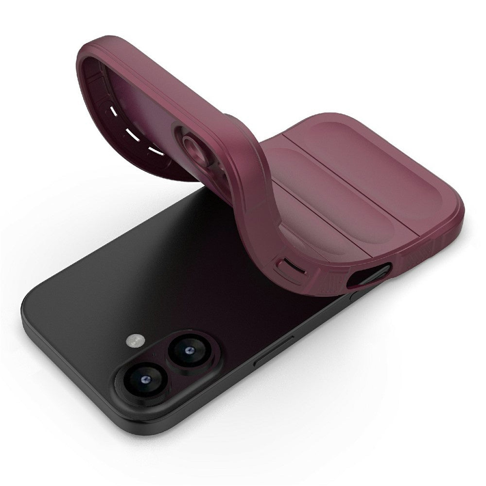 Калъф за Apple iPhone 17, Techsuit, Magic Shield, Вишнев