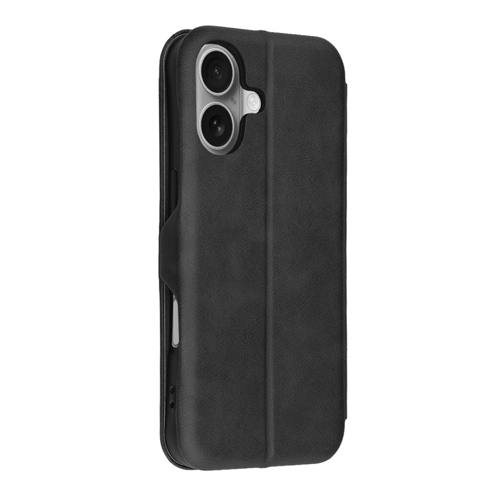 Калъф за Apple iPhone 17, Techsuit, Safe Wallet Plus, Черен