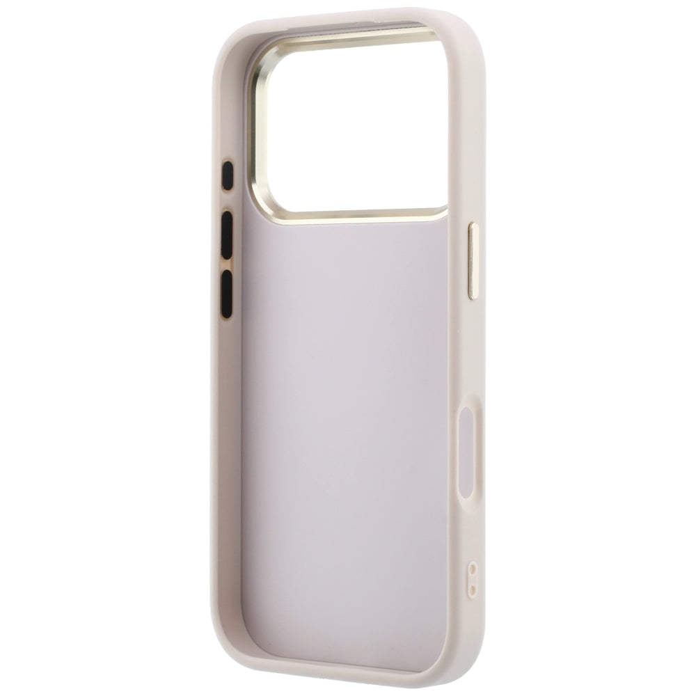 Калъф за Apple iPhone 18 Pro / 17 Pro, Guess, 4G Big Strass Logo, Розов