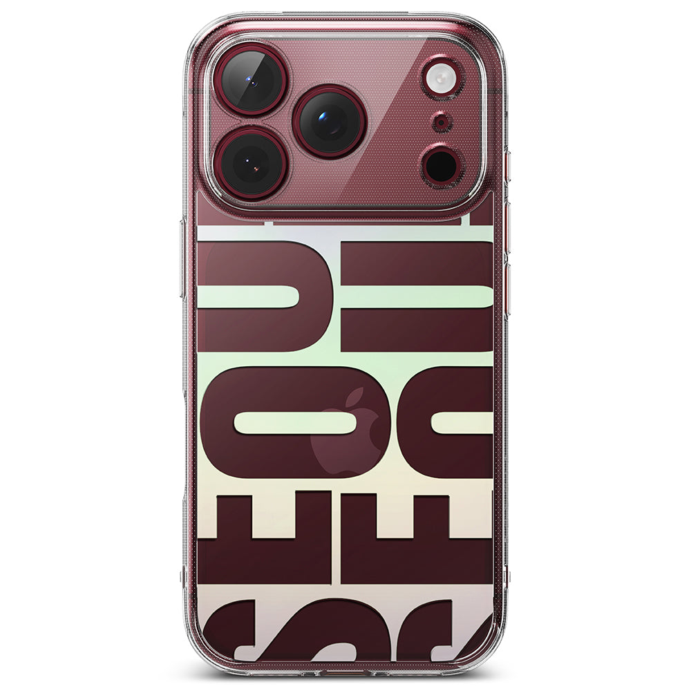 Калъф за Apple iPhone 18 Pro / 17 Pro, Ringke, Fusion Seoul, Бордо