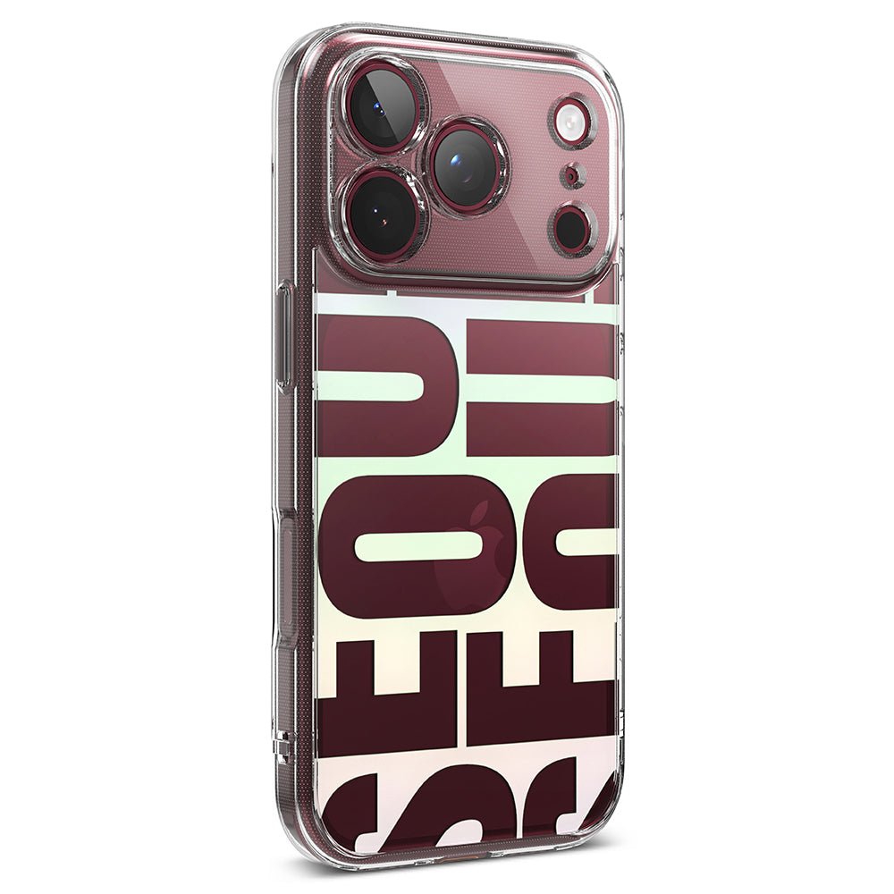 Калъф за Apple iPhone 18 Pro / 17 Pro, Ringke, Fusion Seoul, Бордо