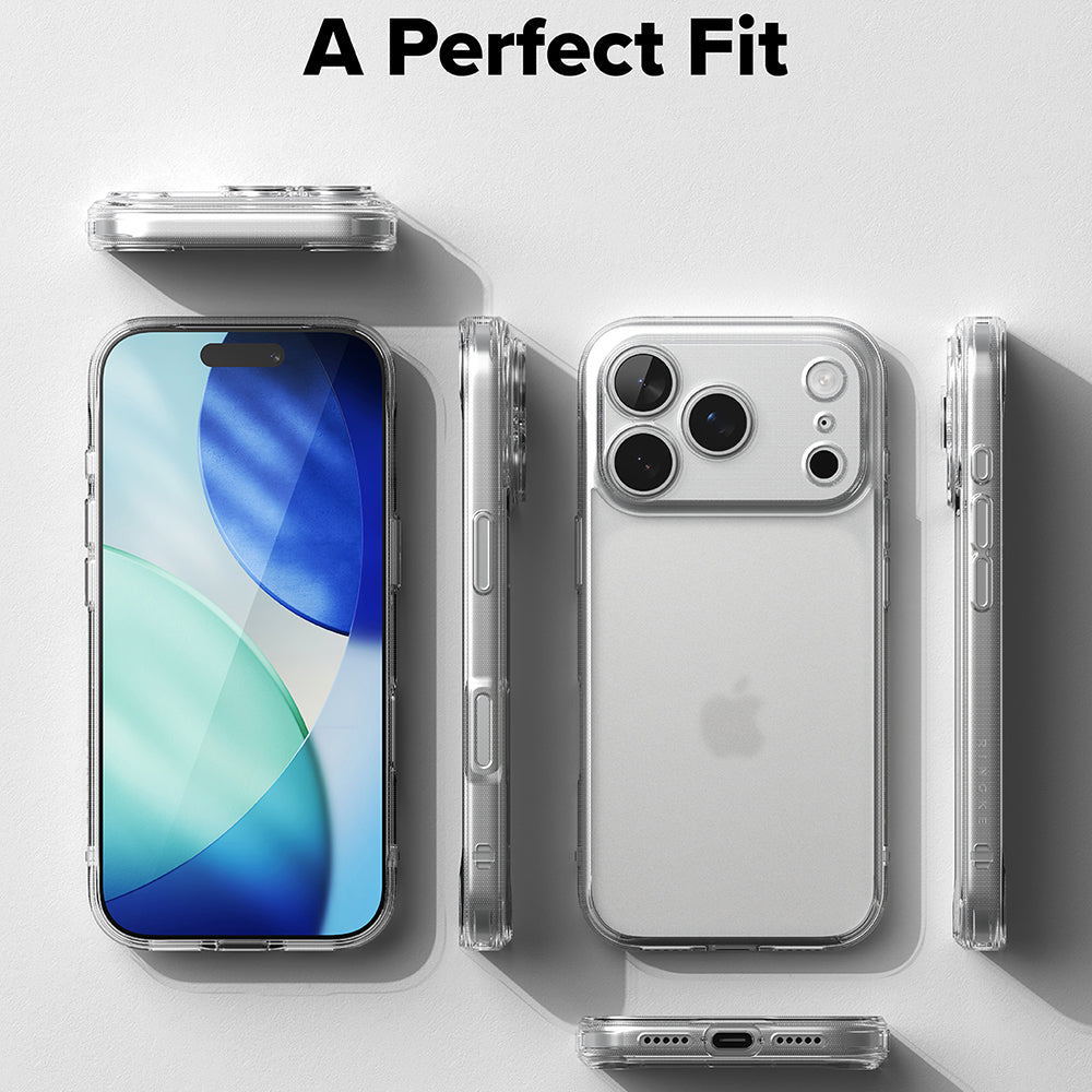 Калъф за Apple iPhone 18 Pro / 17 Pro, Ringke, Fusion, Матиран прозрачен