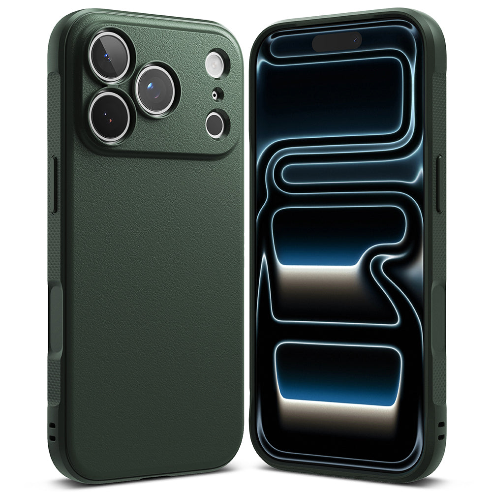 Калъф за Apple iPhone 18 Pro / 17 Pro, Ringke, Onyx, Тъмнозелен
