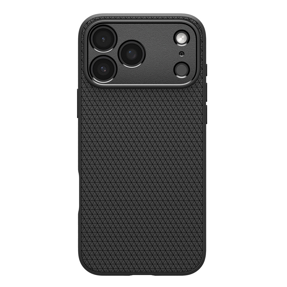 Калъф за Apple iPhone 18 Pro / 17 Pro, Spigen, Liquid Air, Матиран Черен ACS12149