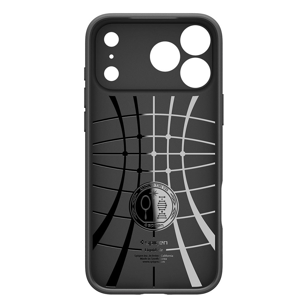 Калъф за Apple iPhone 18 Pro / 17 Pro, Spigen, Liquid Air, Матиран Черен ACS12149