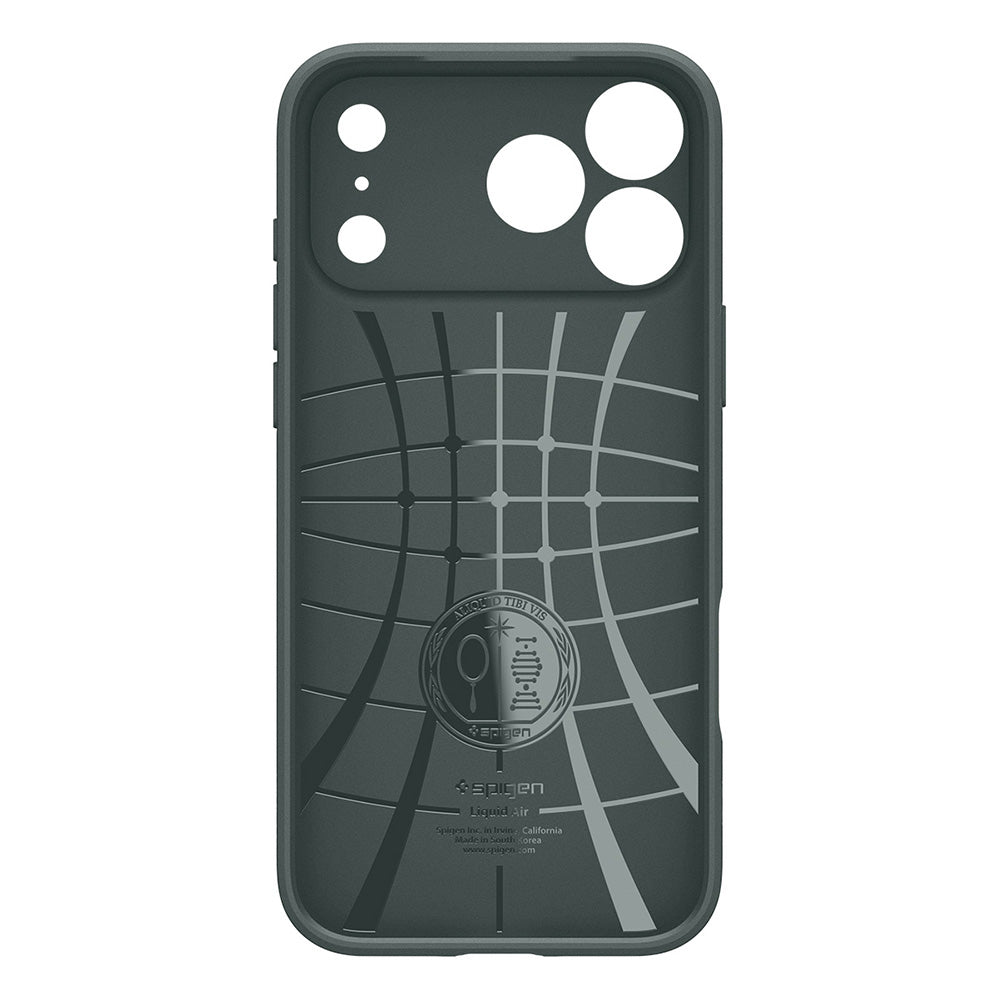 Калъф за Apple iPhone 18 Pro / 17 Pro, Spigen, Liquid Air, Зелен ACS12151
