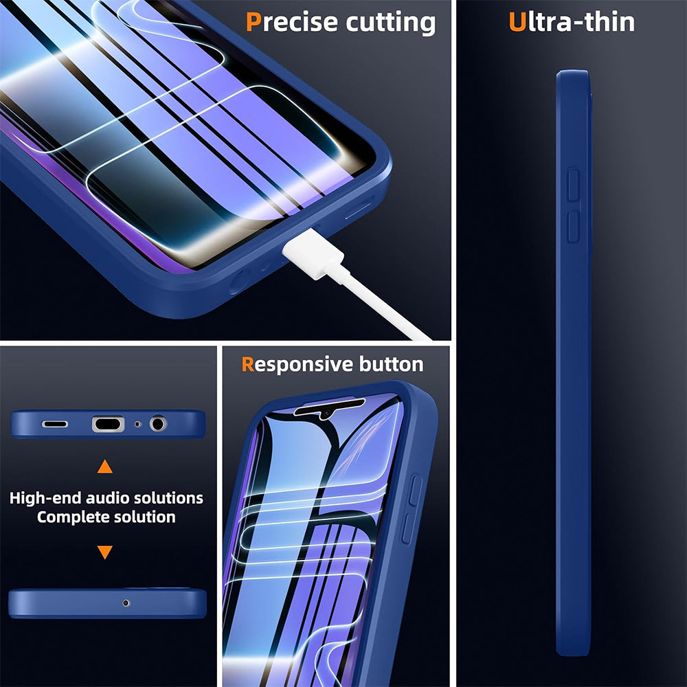 Калъф за Apple iPhone 18 Pro / 17 Pro, Techsuit, ColorVerse 360, Син
