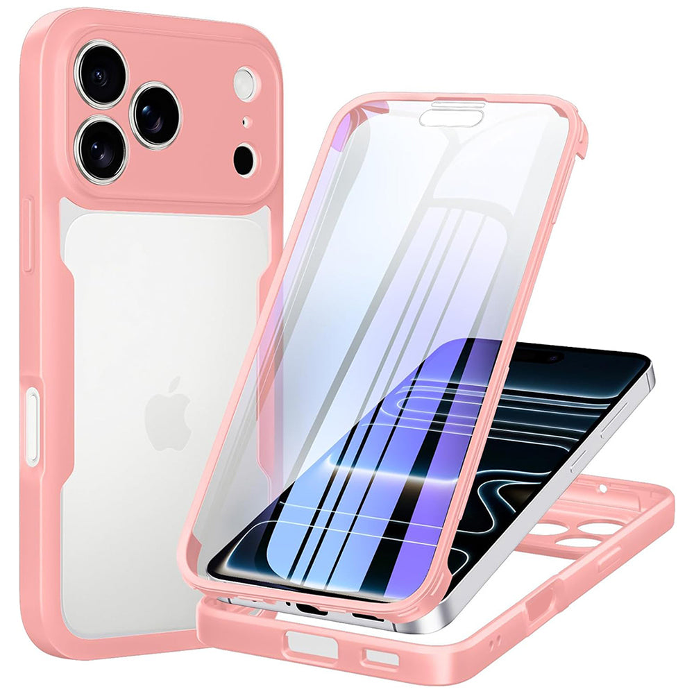 Калъф за Apple iPhone 18 Pro / 17 Pro, Techsuit, ColorVerse 360, Розов