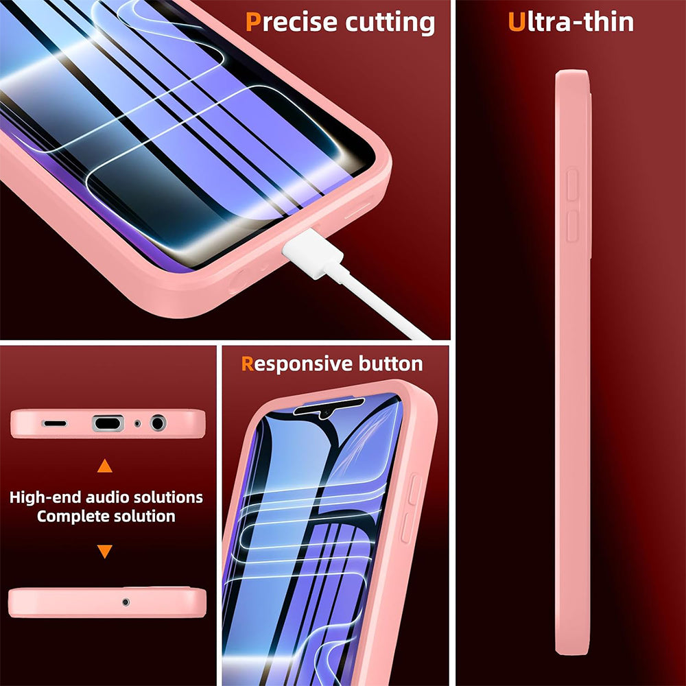 Калъф за Apple iPhone 18 Pro / 17 Pro, Techsuit, ColorVerse 360, Розов