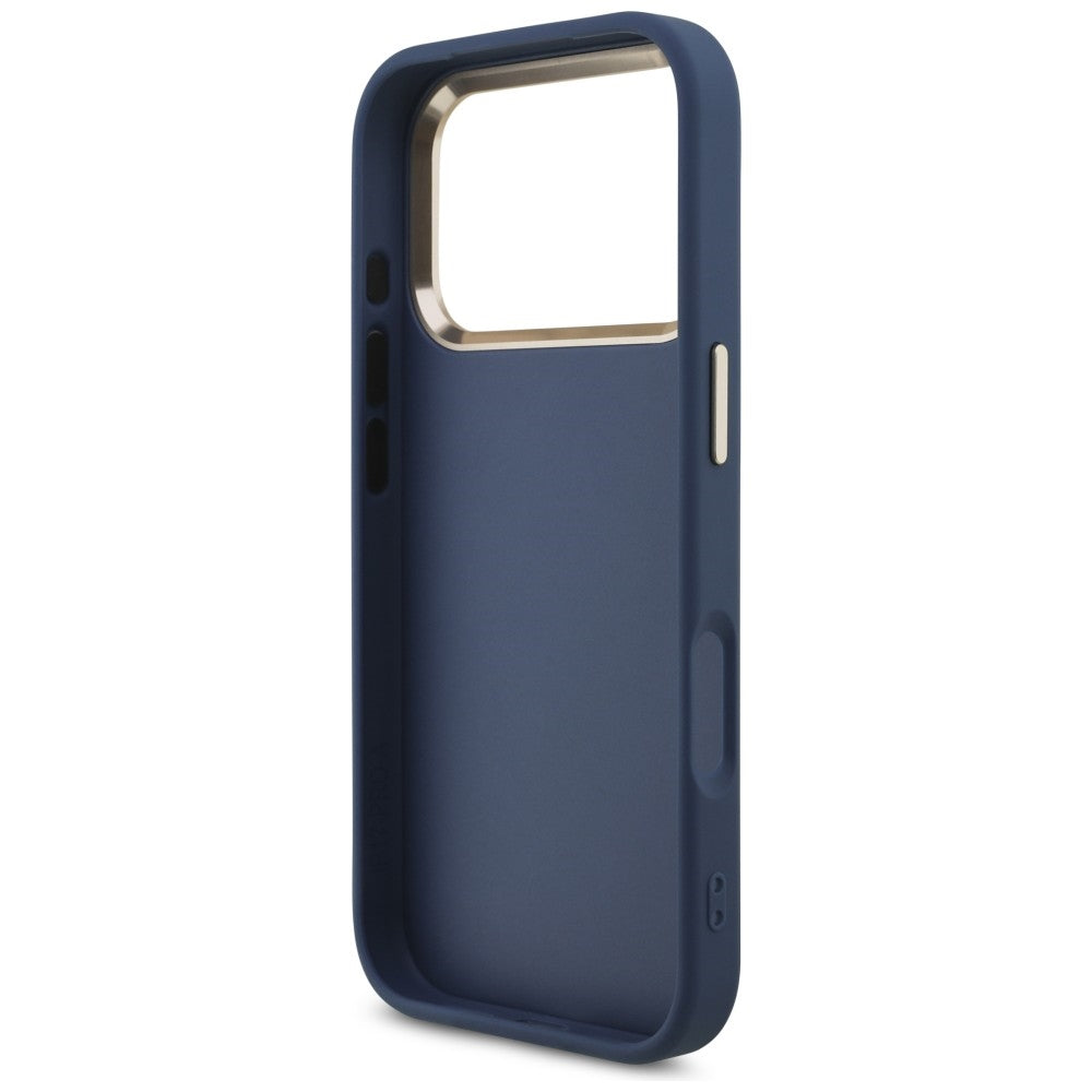 Калъф за Apple iPhone 18 Pro Max / 17 Pro Max, Guess, 4G Big Classic Logo, Син