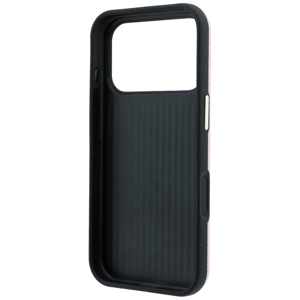 Калъф за Apple iPhone 18 Pro Max / 17 Pro Max, Guess, с голям релефен лого от смола, розов
