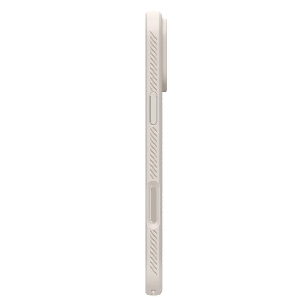 Калъф за Apple iPhone 18 Pro Max / 17 Pro Max, Spigen, Liquid Air, Бежов ACS12114