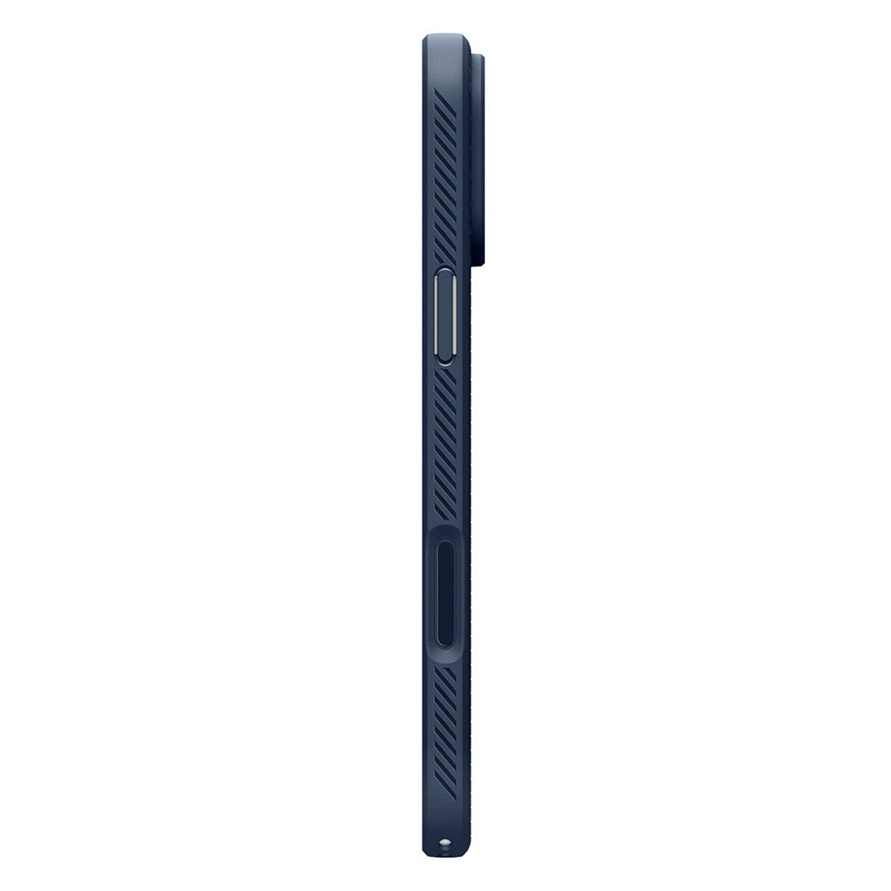 Калъф за Apple iPhone 18 Pro Max / 17 Pro Max, Spigen, Liquid Air, Тъмносин ACS12112