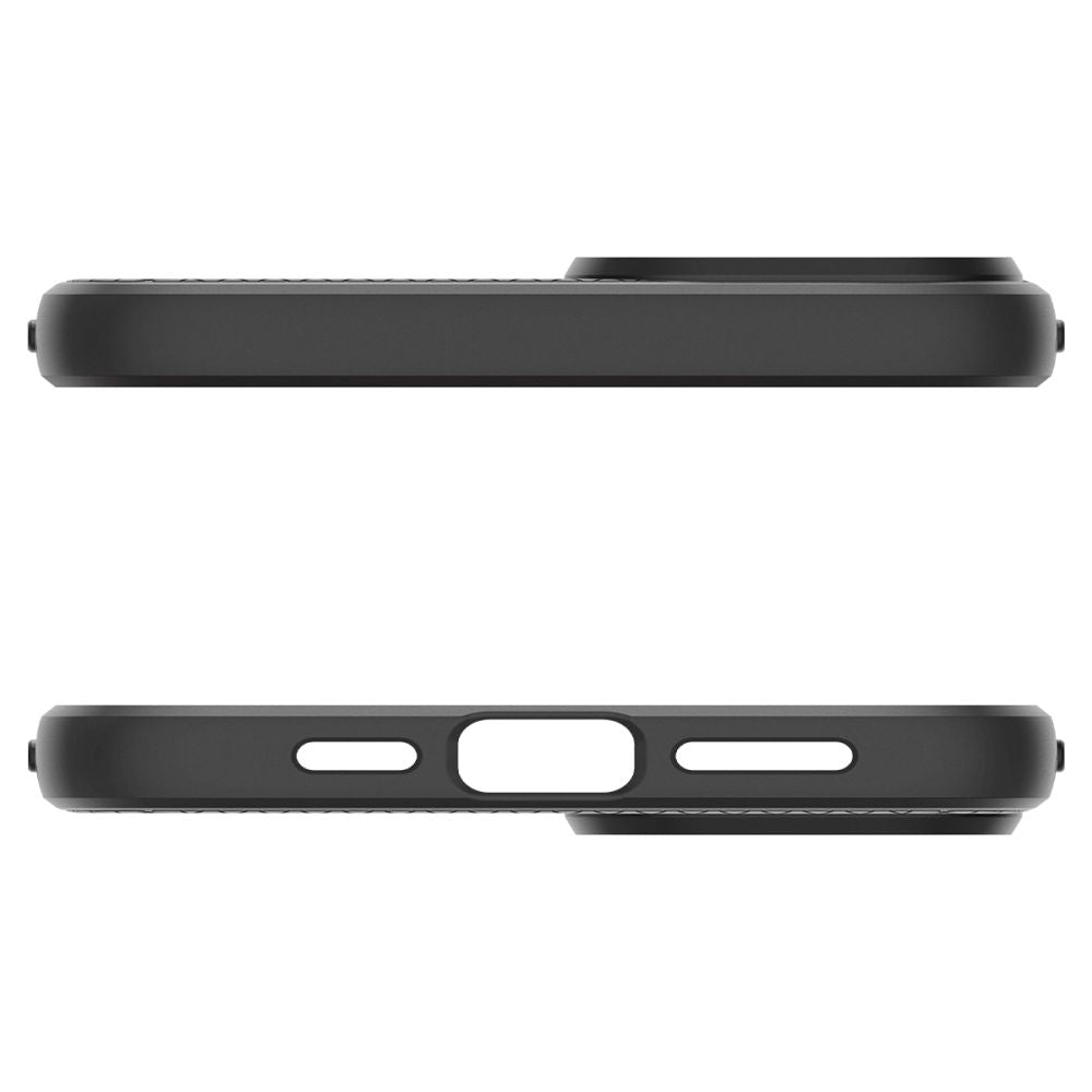 Калъф за Apple iPhone 15, Spigen, Liquid Air Matte, черен ACS06790