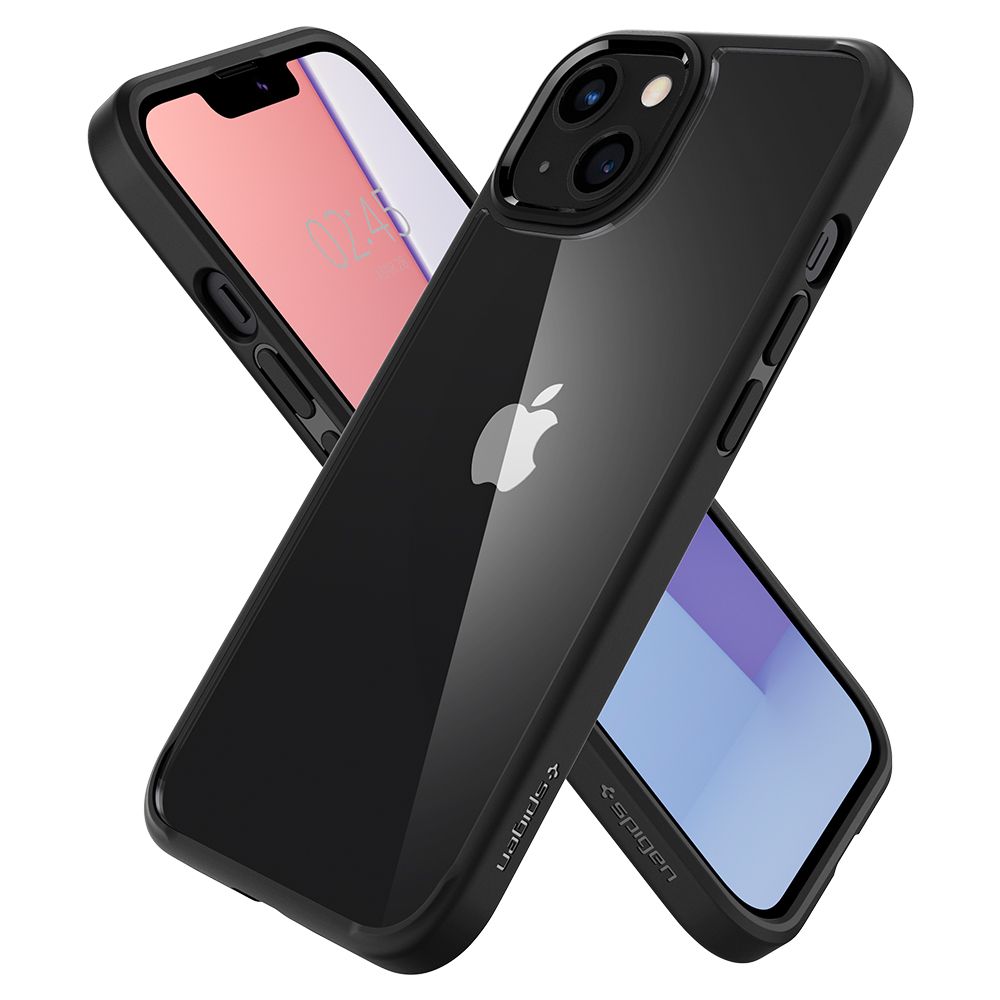 Калъф за Apple iPhone 13, Spigen, Ultra Hybrid, черен