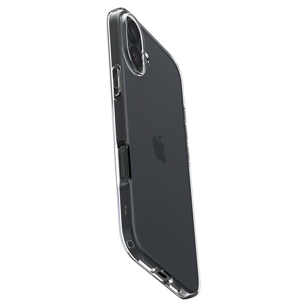 Калъф за Apple iPhone 16 Plus, Spigen, Течен кристал, Прозрачен ACS08064