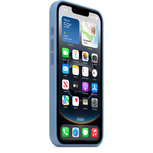 Калъф за Apple iPhone 16e, Син MD3Q4ZM/A