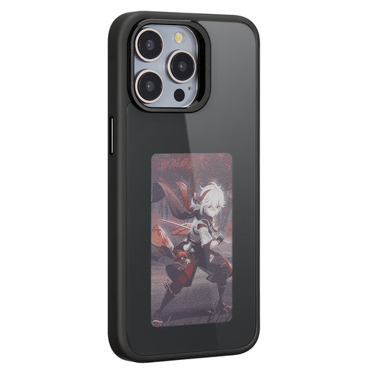 Калъф за Apple iPhone 13 Pro Max, OEM, Персонализиран E-Ink дисплей, Черен