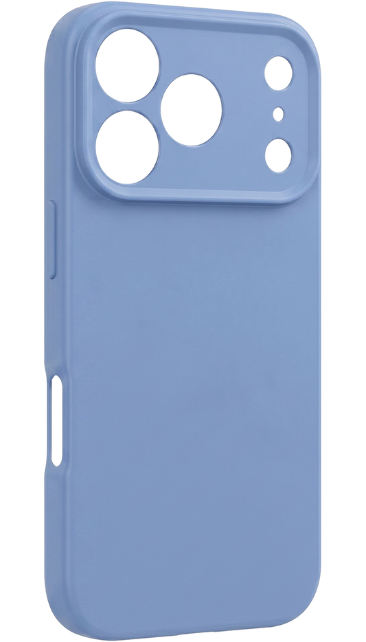 Калъф за Apple iPhone 18 Pro / 17 Pro, OEM, Силикон, Син