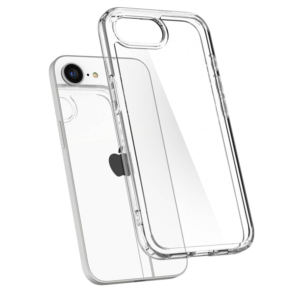 Калъф за Apple iPhone 16e, Spigen, Crystal Hybrid, Прозрачен