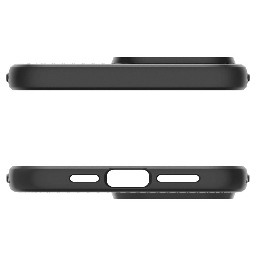 Калъф за Apple iPhone 15 Pro, Spigen, Liquid Air Matte, черен ACS06704