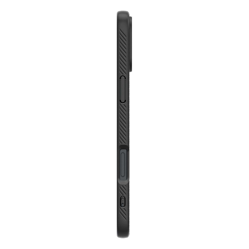 Калъф за Apple iPhone 16, Spigen, Liquid Air, Матово черен ACS08194