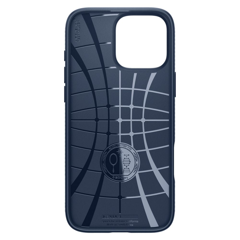 Калъф за Apple iPhone 16 Pro Max, Spigen, Liquid Air, син ACS07989