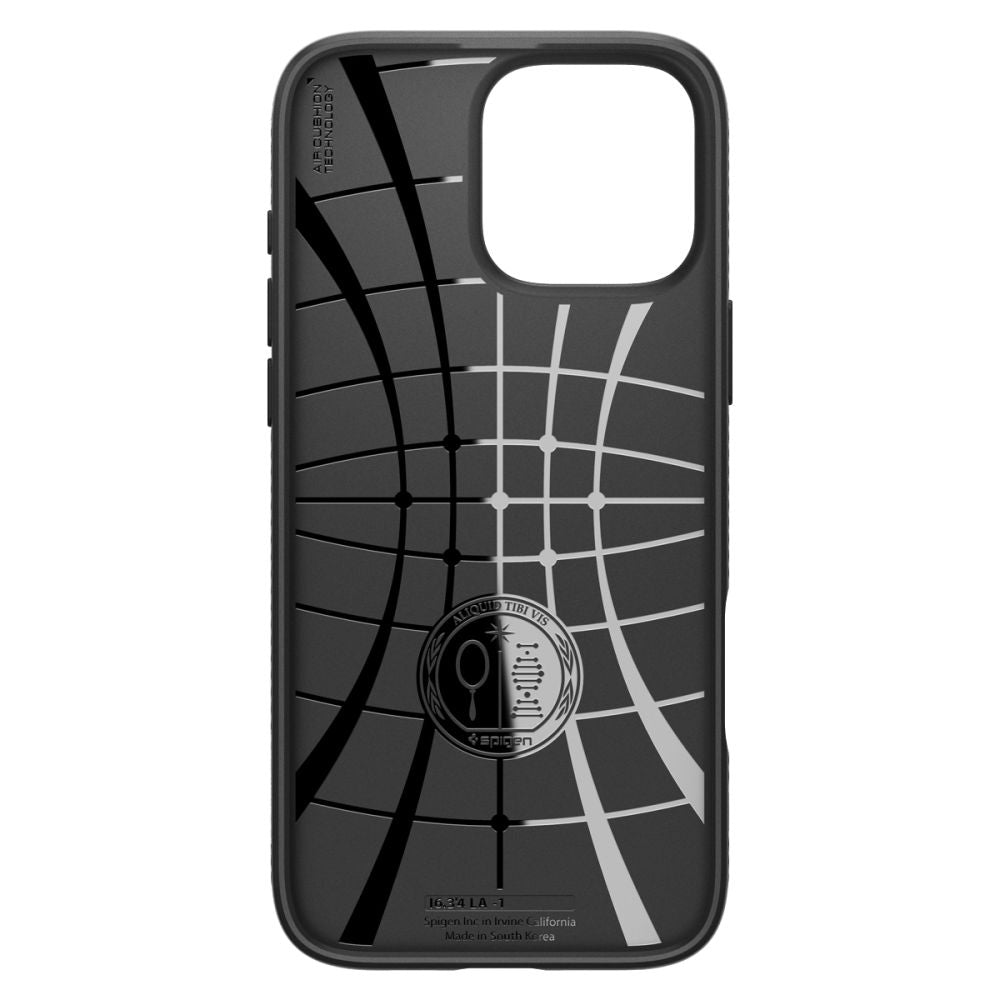 Калъф за Apple iPhone 16 Pro, Spigen, Liquid Air, Матово черен ACS08117