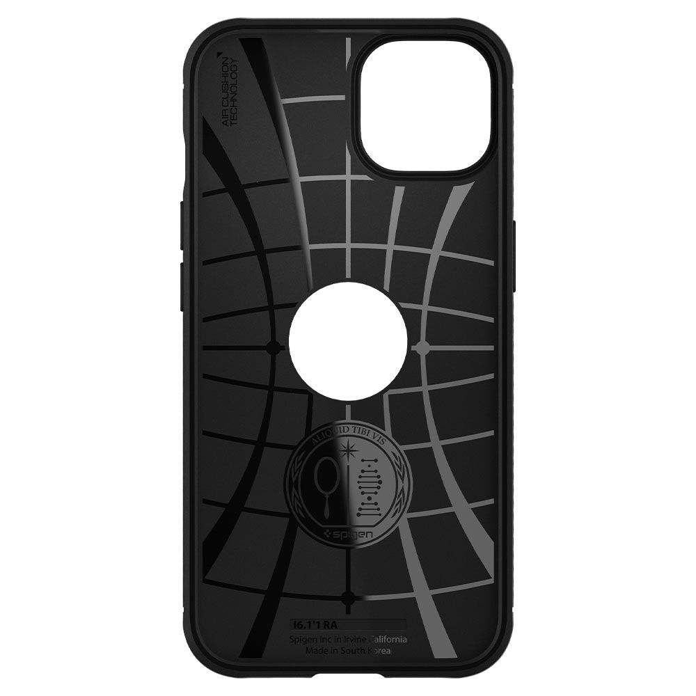 Калъф за Apple iPhone 13, Spigen, Rugged Armor, Черен ACS03518