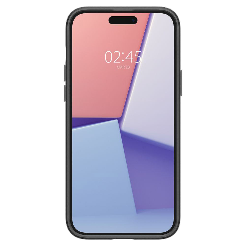Калъф за Apple iPhone 15, Spigen, Thin Fit, Черен ACS06776