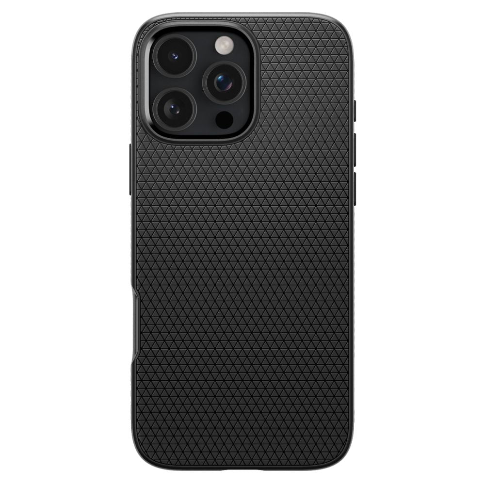 Калъф за Apple iPhone 16 Pro, Spigen, Liquid Air, Матово черен ACS08117