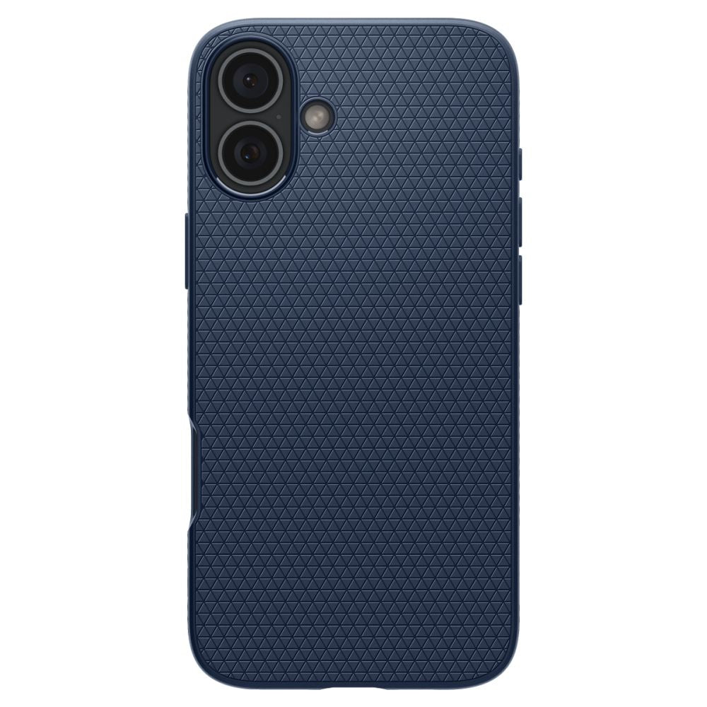Калъф за Apple iPhone 16, Spigen, Liquid Air, Blue ACS08195