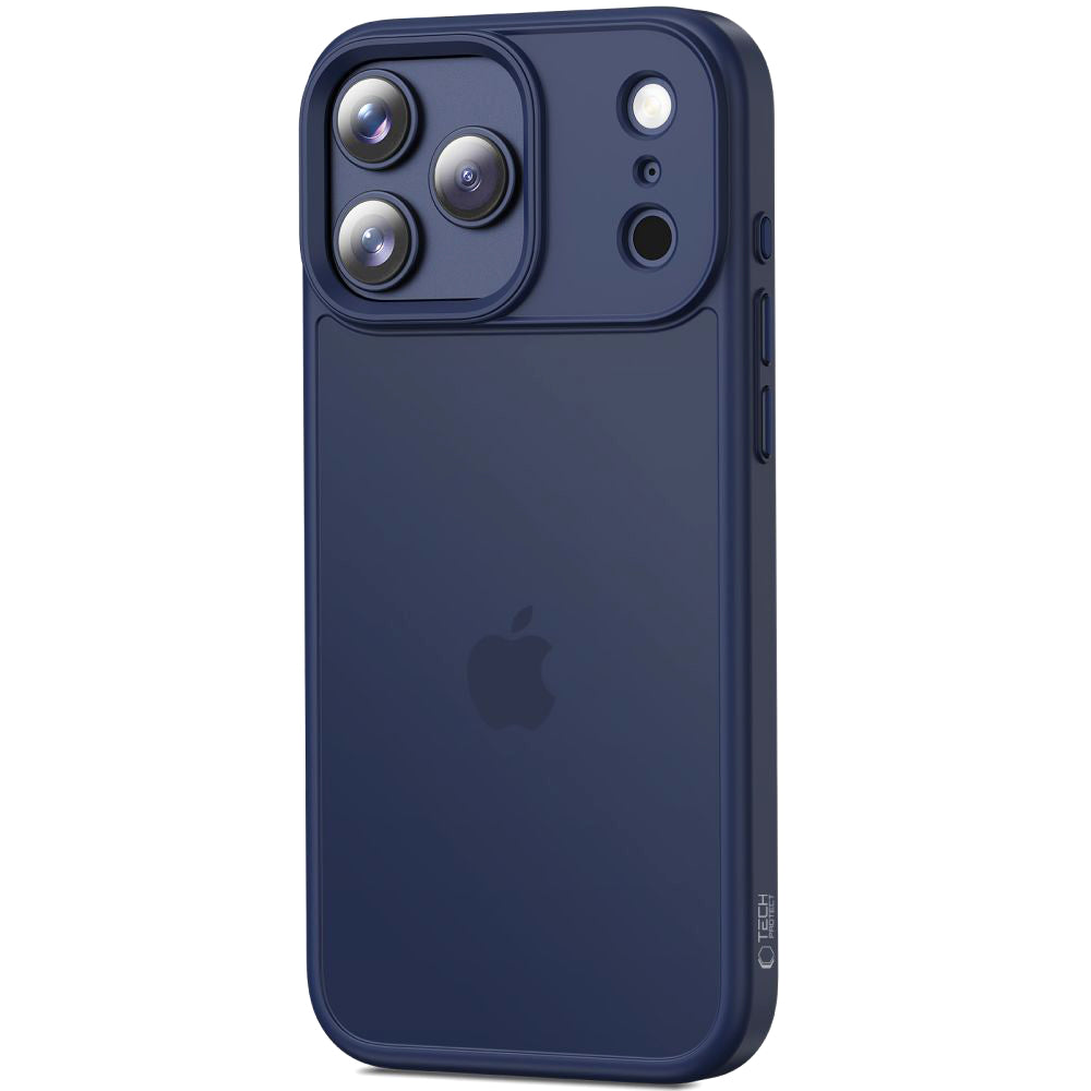Калъф за Apple iPhone 17 Pro Max, Tech-Protect, Magmat, Матирано тъмносиньо